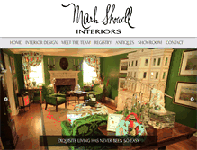 Tablet Screenshot of markshowellinteriors.com